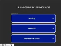 Sites similar to hillsidefuneralservice.com