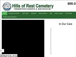 Sites similar to hillsofrest.com