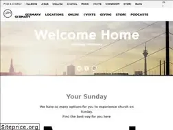 Sites similar to hillsonggermany.de