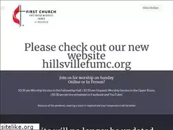 Sites similar to hillsvillefumc.com