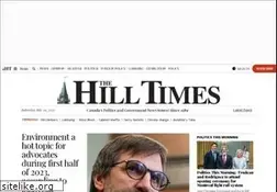 Sites similar to hilltimes.com