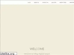 Sites similar to hilltopbaptistco.org