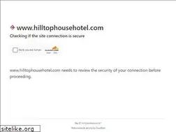 Sites similar to hilltophousehotel.com