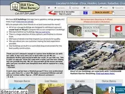 Sites similar to hillviewminibarns.com