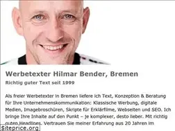 Sites similar to hilmar-bender.de