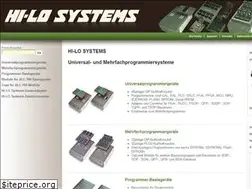 Sites similar to hilosystems.de