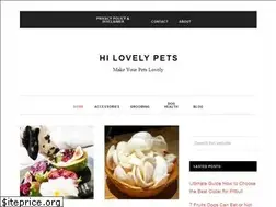 Sites similar to hilovelypets.com