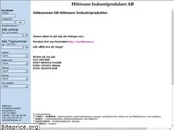 Sites similar to hiltmann.se