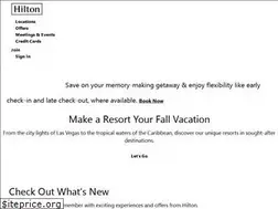Sites similar to hiltonfamilyreunions.com