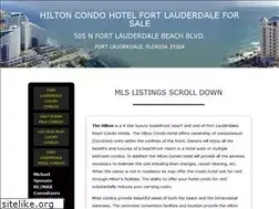 Sites similar to hiltonfortlauderdalecondos.com