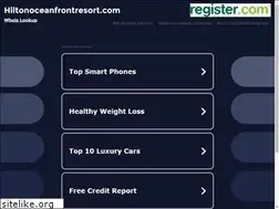 Sites similar to hiltonoceanfrontresort.com