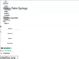 Sites similar to hiltonpalmsprings.com