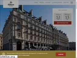 Sites similar to hiltonparisoperahotel.com