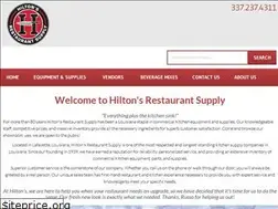 Sites similar to hiltonsrestaurantsupply.com