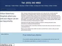 Sites similar to hiltonvethospital.co.za