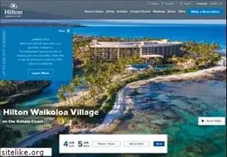 Sites similar to hiltonwaikoloavillage.com