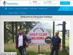 Sites similar to himachalholidays.com