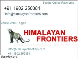 Sites similar to himalayanfrontiers.com
