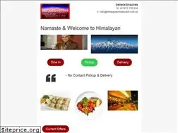 Sites similar to himalayanrestaurant.com.au