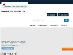 Sites similar to himalayaterpene.tradeindia.com