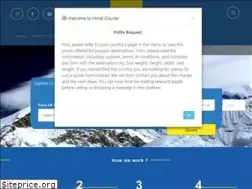 Sites similar to himalcourier.com