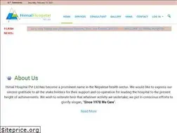 Sites similar to himalhospital.com