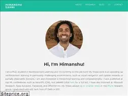 Sites similar to himanshusahni.github.io