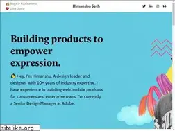 Sites similar to himanshuseth.com