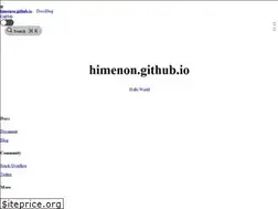 Sites similar to himenon.github.io