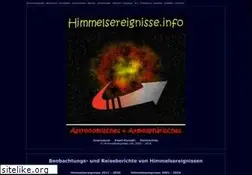 Sites similar to himmelsereignisse.info