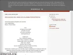 Sites similar to himnocolombia.blogspot.com