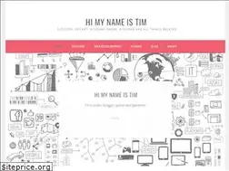 Sites similar to himynameistim.wordpress.com