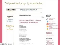 Sites similar to hindi-songs-lyrics-videos.blogspot.com