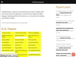 Sites similar to hindimeaning.com