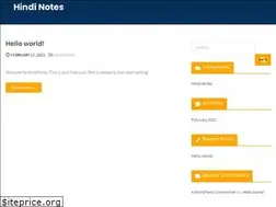 Sites similar to hindinotes.net