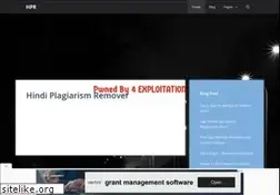Sites similar to hindiplagiarismremover.in