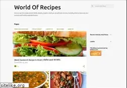 Sites similar to hindirecipee.blogspot.com
