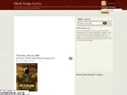 Sites similar to hindisong-lyrics.blogspot.com