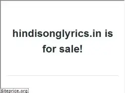 Sites similar to hindisonglyrics.in