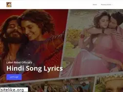 Sites similar to hindisonglyrics.org