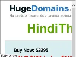 Sites similar to hindithoughts.com