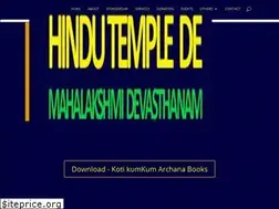 Sites similar to hindutemplede.com