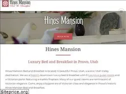 Sites similar to hinesmansion.com