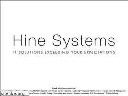 Sites similar to hinesystems.com