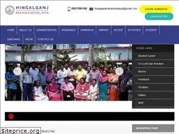Sites similar to hingalganjmahavidyalaya.ac.in