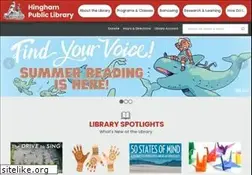 Sites similar to hinghamlibrary.org