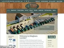 Sites similar to hinghamlumber.com
