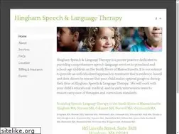 Sites similar to hinghamspeechtherapy.com