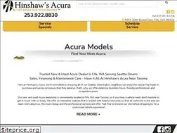 Sites similar to hinshawsacura.com