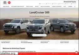 Sites similar to hinterlandtoyota.com.au